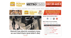 Desktop Screenshot of metrotimes.com